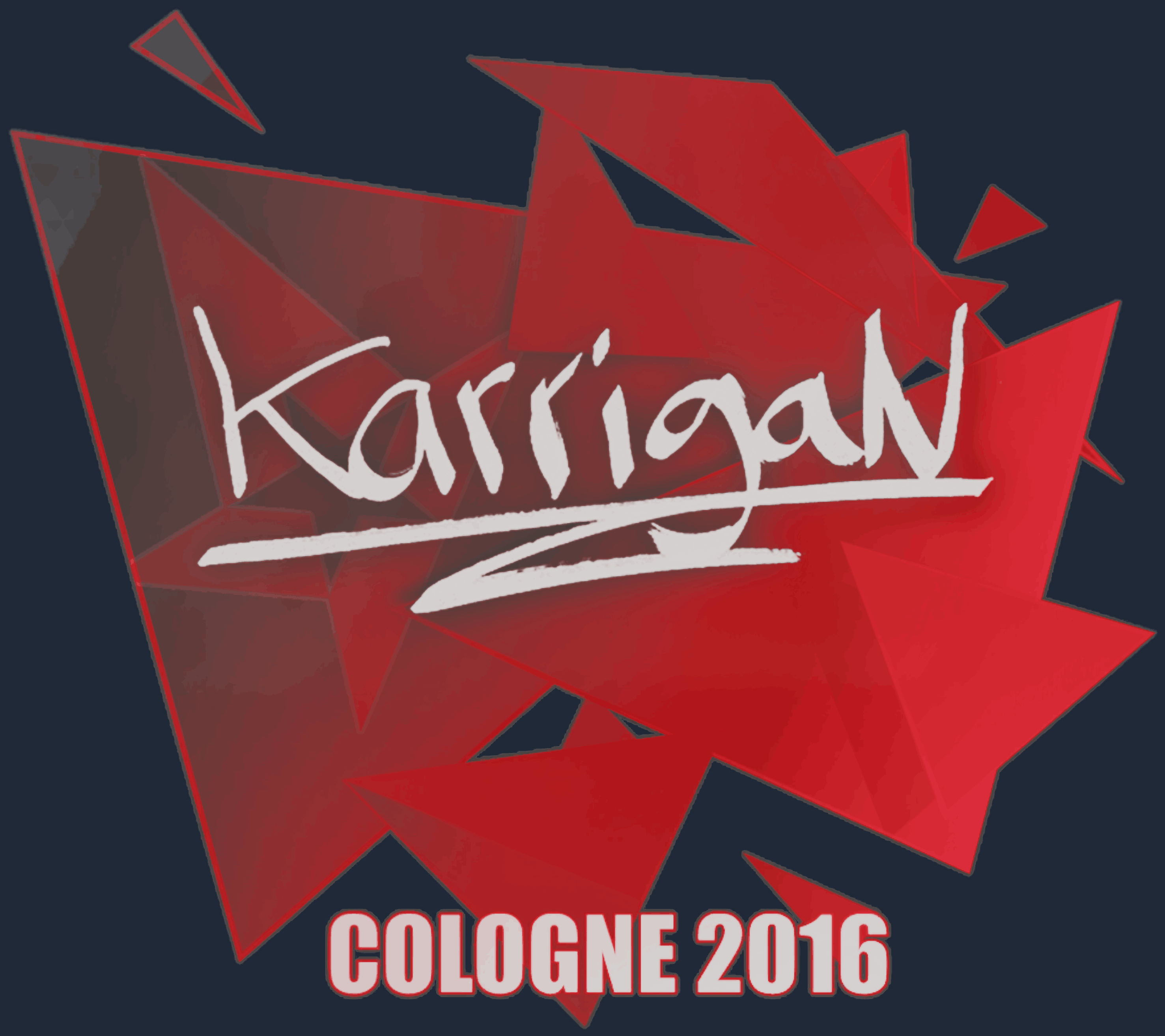 Sticker | karrigan | Cologne 2016