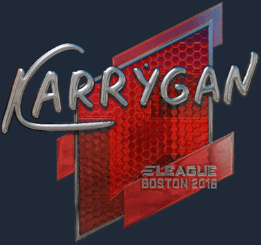 Sticker | karrigan（閃亮）| Boston 2018