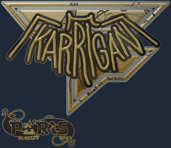 Sticker | karrigan (Gold) | Paris 2023
