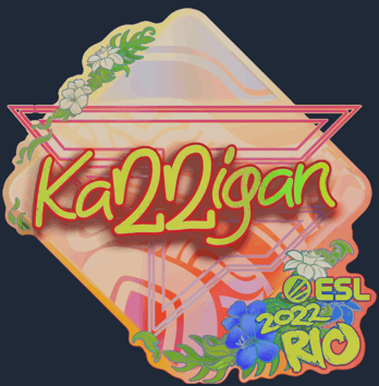 Sticker | karrigan (Holo) | Rio 2022