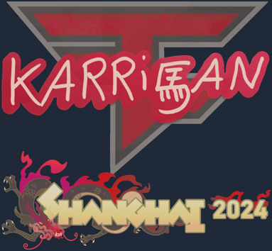 Sticker | karrigan | Shanghái 2024