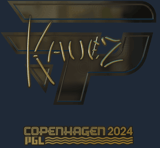 Sticker | kauez (Gold) | Copenhagen 2024