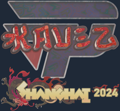 Sticker | kauez (holográfica) | Shanghái 2024