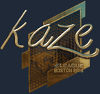 Sticker | Kaze (Gold) | Boston 2018 image
