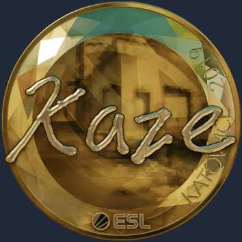 Sticker | Kaze (dorada) | Katowice 2019