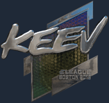 Sticker | keev (Foil) | Boston 2018