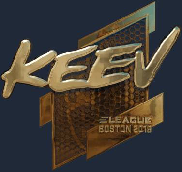 Sticker | keev (dorada) | Boston 2018