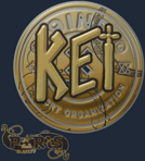 Sticker | KEi (Gold) | Paris 2023