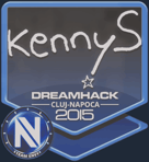 Sticker | kennyS | Cluj-Napoca 2015