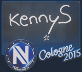 Sticker | kennyS | Cologne 2015