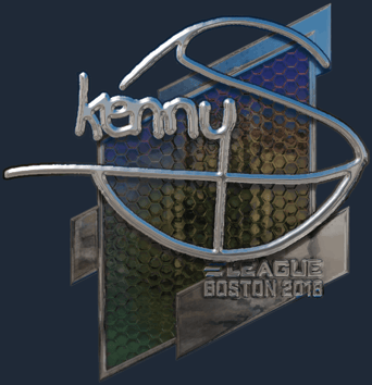Sticker | kennyS (reflectante) | Boston 2018
