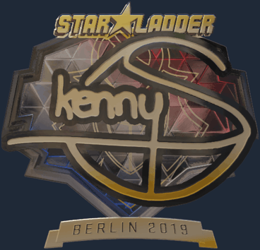 Sticker | kennyS (dorada) | Berlín 2019