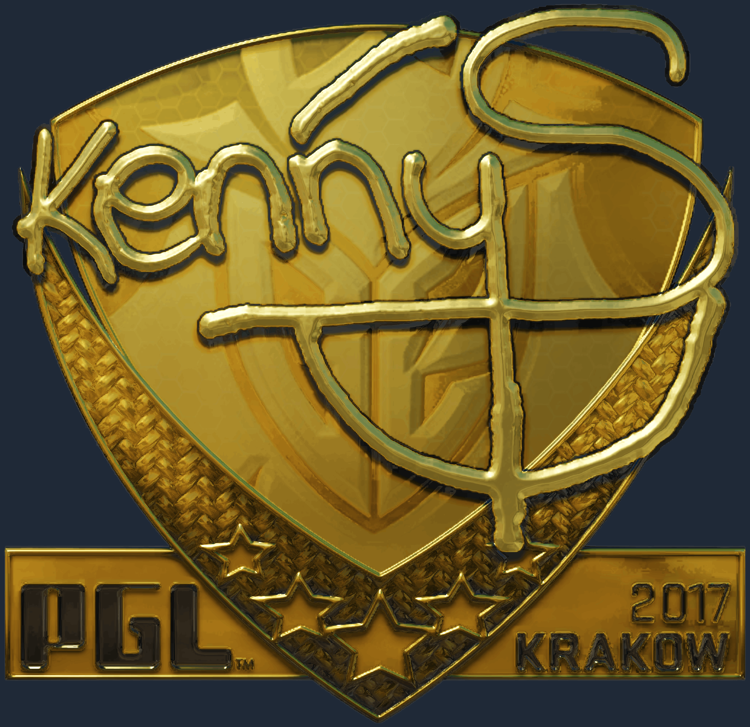 Sticker | kennyS (Gold) | Krakow 2017