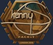 Sticker | kennyS (Gold) | London 2018