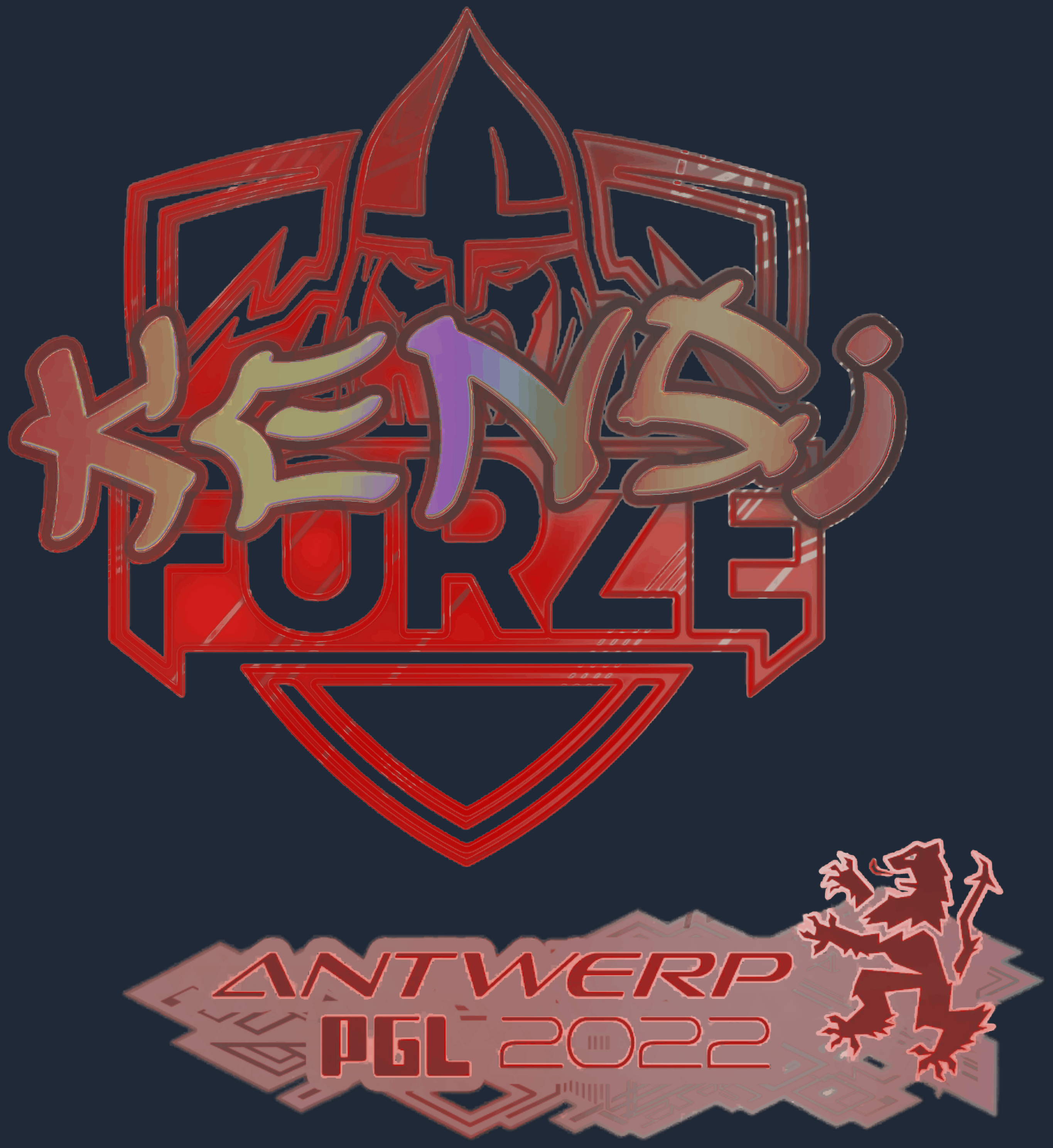 Sticker | KENSi (Holo) | Antwerp 2022