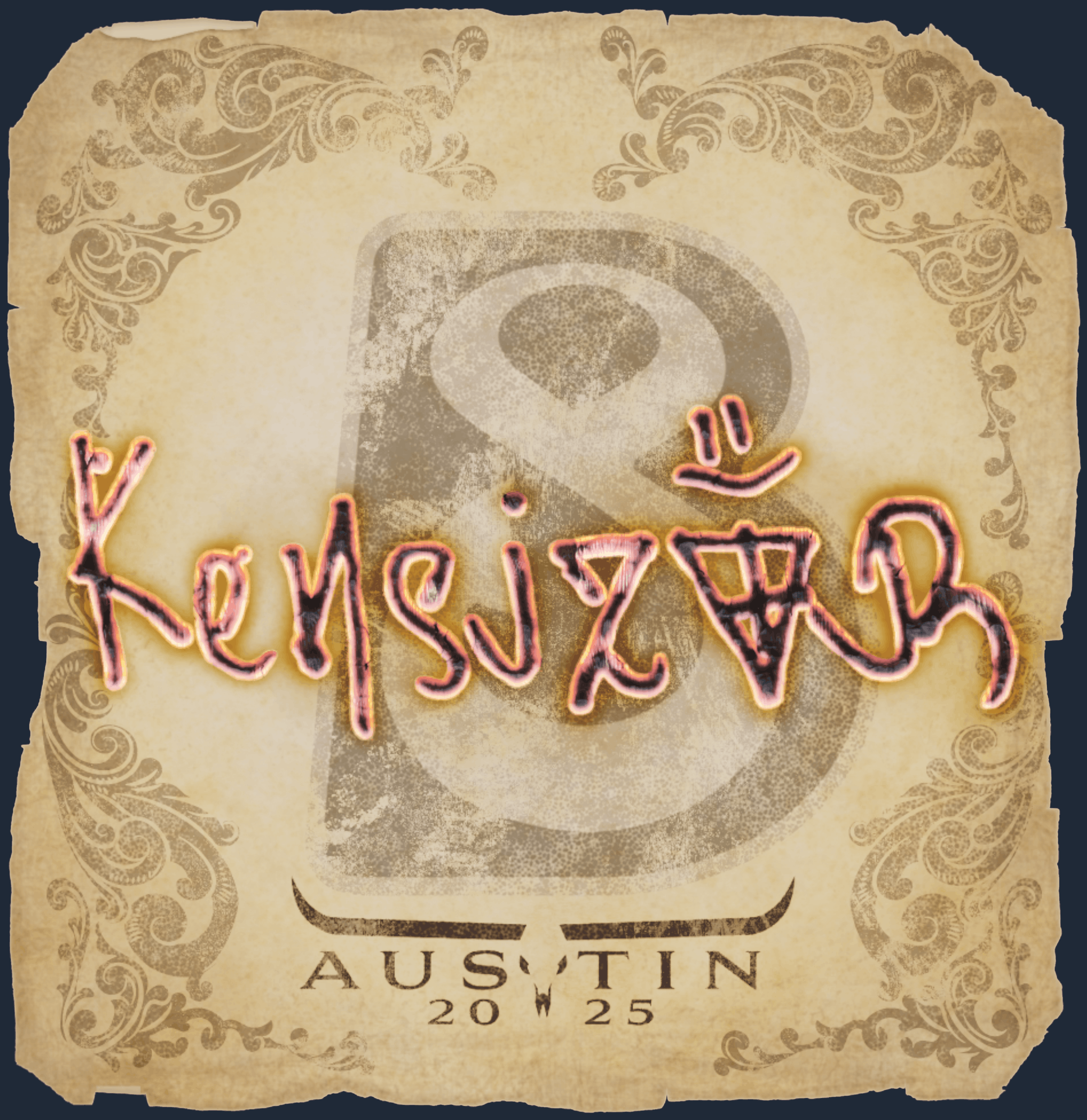 Sticker | kensizor | Austin 2025