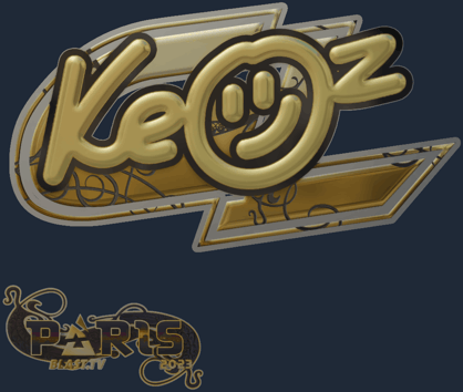Sticker | Keoz (dorada) | París 2023
