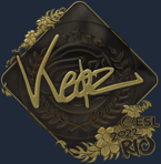 Sticker | Keoz (Gold) | Rio 2022
