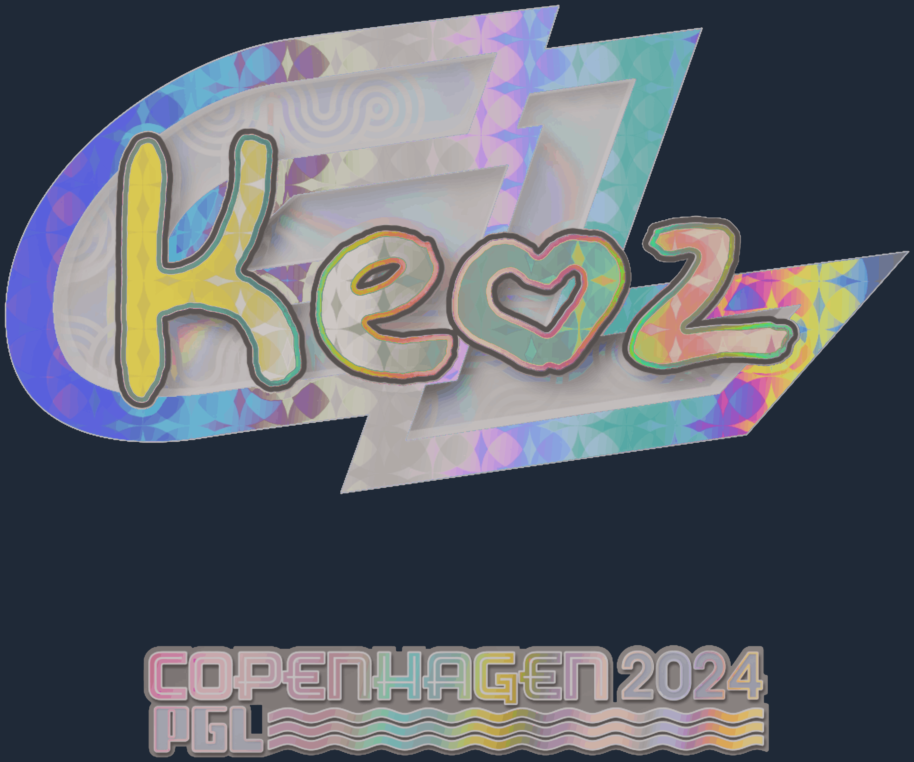 Sticker | Keoz (Holo) | Copenhagen 2024