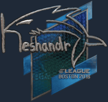 Sticker | keshandr (Foil) | Boston 2018