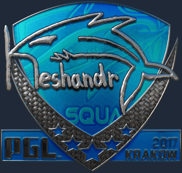 Sticker | keshandr (reflectante) | Cracovia 2017