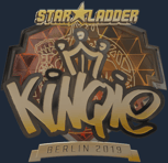 Sticker | kinqie (Gold) | Berlin 2019