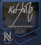 Sticker | kioShiMa (Foil) | Cluj-Napoca 2015