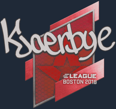 Sticker | Kjaerbye | Boston 2018