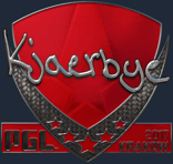 Sticker | Kjaerbye (Foil) | Krakow 2017