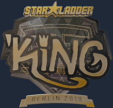 Sticker | kNgV- (dorada) | Berlín 2019