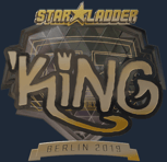 Sticker | kNgV- (Gold) | Berlin 2019