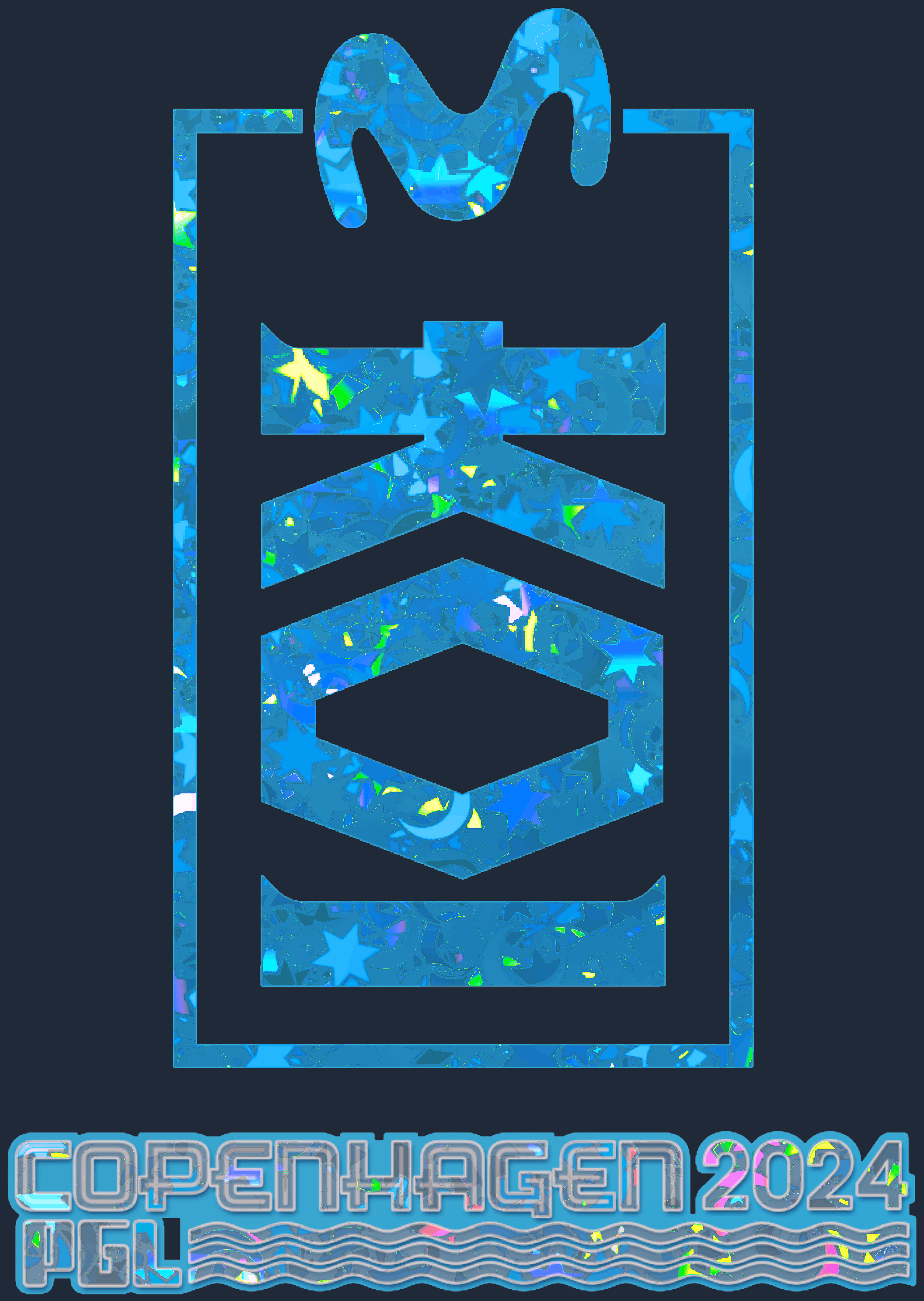 Sticker | KOI (Glitter) | Copenhagen 2024