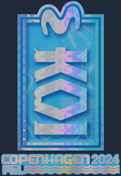 Sticker | KOI (holográfica) | Copenhague 2024