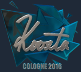 Sticker | koosta (Foil) | Cologne 2016