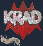 Sticker | Krad (Glitter) | Paris 2023