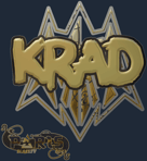 Sticker | Krad (Gold) | Paris 2023
