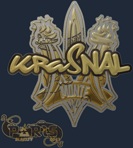 Sticker | kRaSnaL (Gold) | Paris 2023