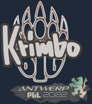 Sticker | Krimbo | Antwerp 2022