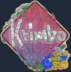 Sticker | Krimbo (Glitter) | Rio 2022