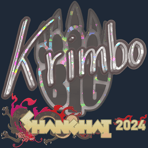 Sticker | Krimbo (Glitter) | Shanghai 2024