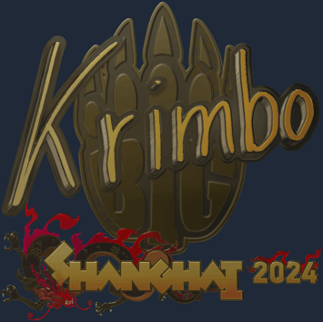 Sticker | Krimbo (Gold) | Shanghai 2024