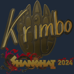 Sticker | Krimbo (Gold) | Shanghai 2024