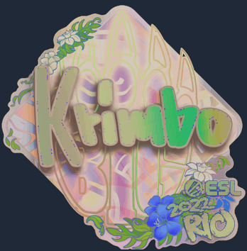 Sticker | Krimbo (holográfica) | Río 2022