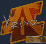 Sticker | KRIMZ (Foil) | Atlanta 2017
