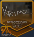 Sticker | KRIMZ (Foil) | Cluj-Napoca 2015