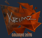 Sticker | KRIMZ (Foil) | Cologne 2016