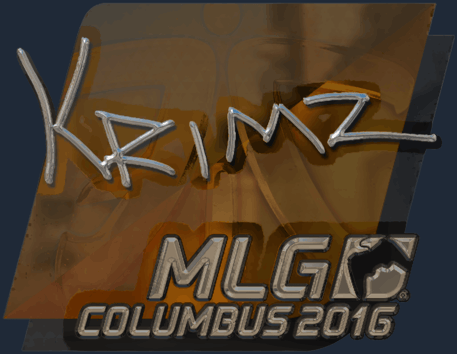 Sticker | KRIMZ (reflectante) | MLG Columbus 2016