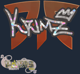 Sticker | KRIMZ (Glitter) | Paris 2023