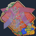 Sticker | KRIMZ (Glitter) | Rio 2022