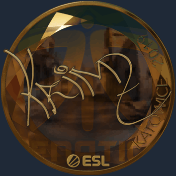 Sticker | KRIMZ (dorada) | Katowice 2019
